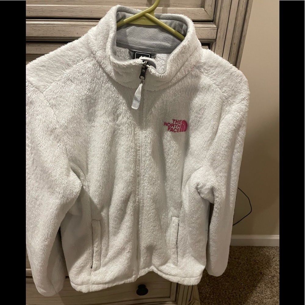 North Face white special edition jacket